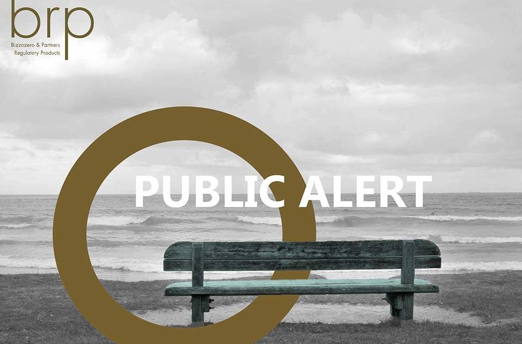 PUBLIC ALERT