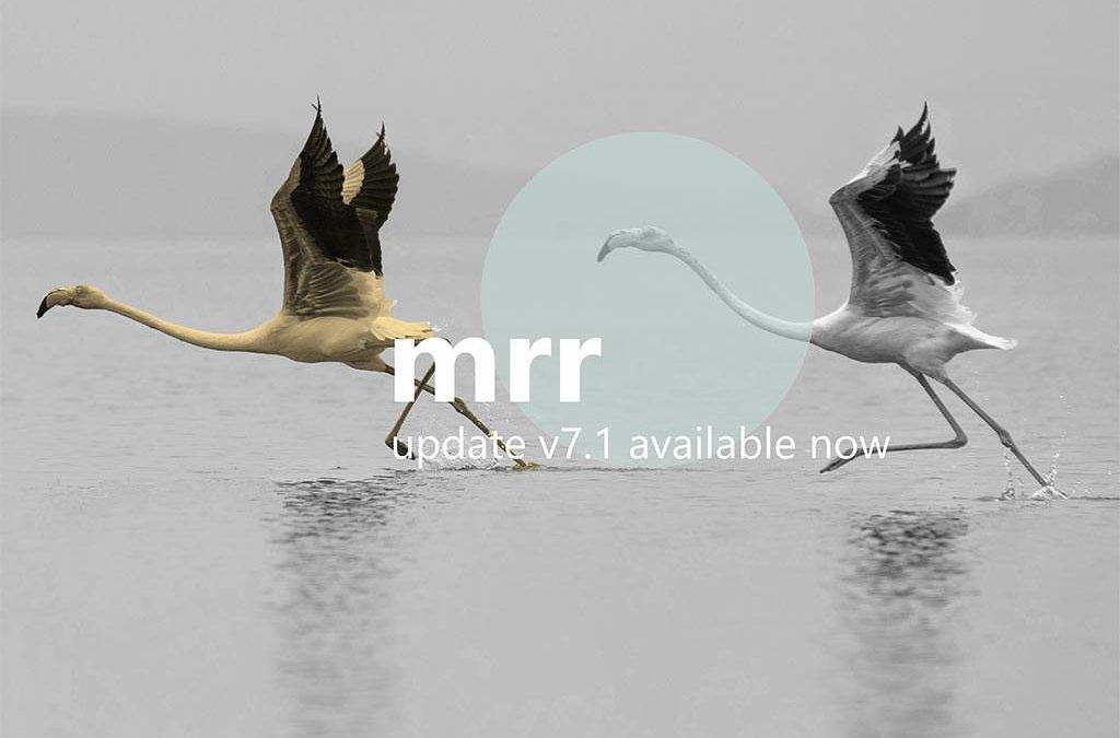 mrr© – New version of the regulatory library (version 7.1)