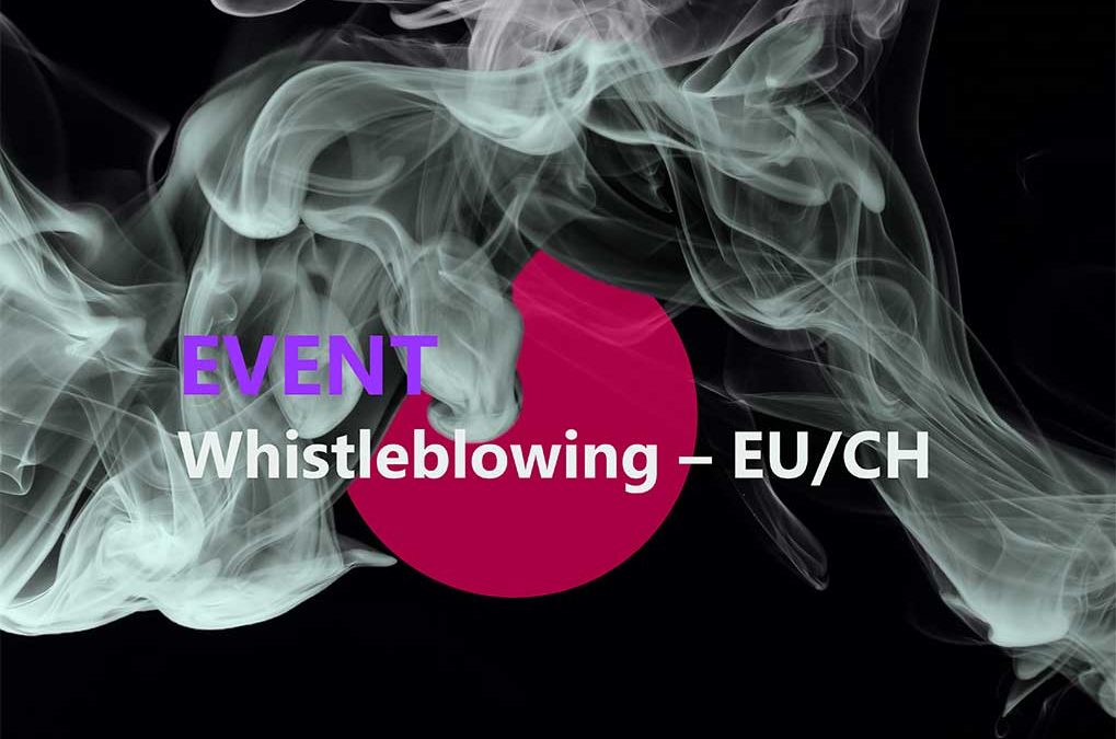 Event – Whistleblowing – in English