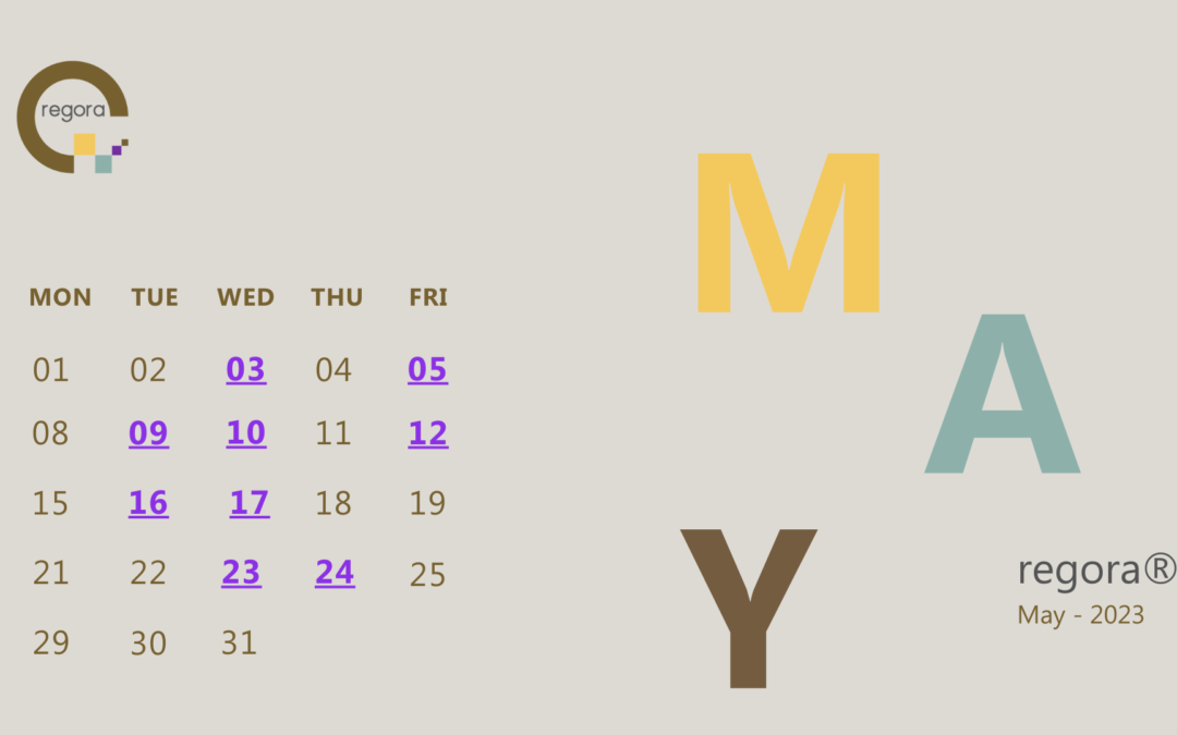 Training calendar – May 2023
