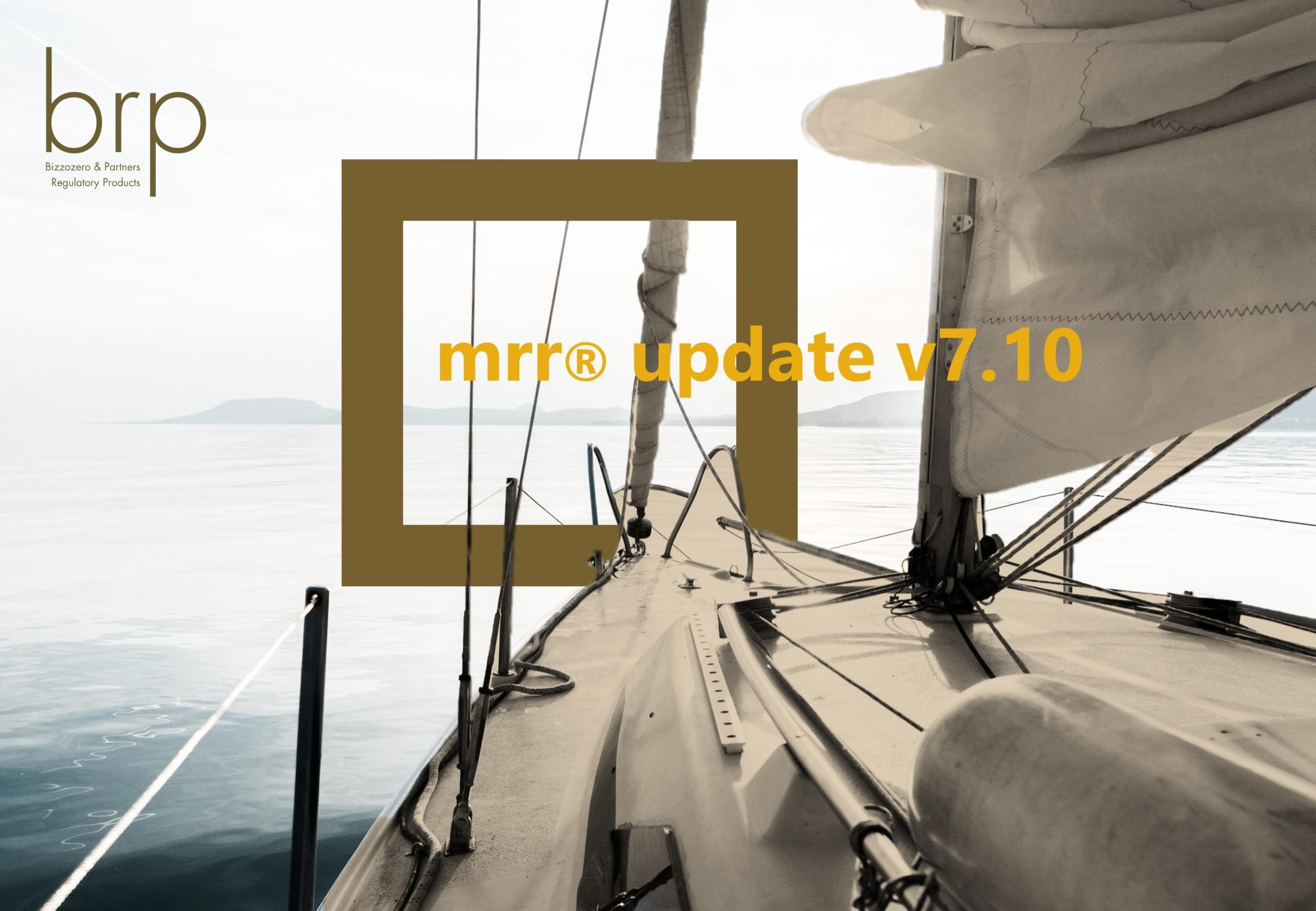 BRP SA - mrr® update v7.10